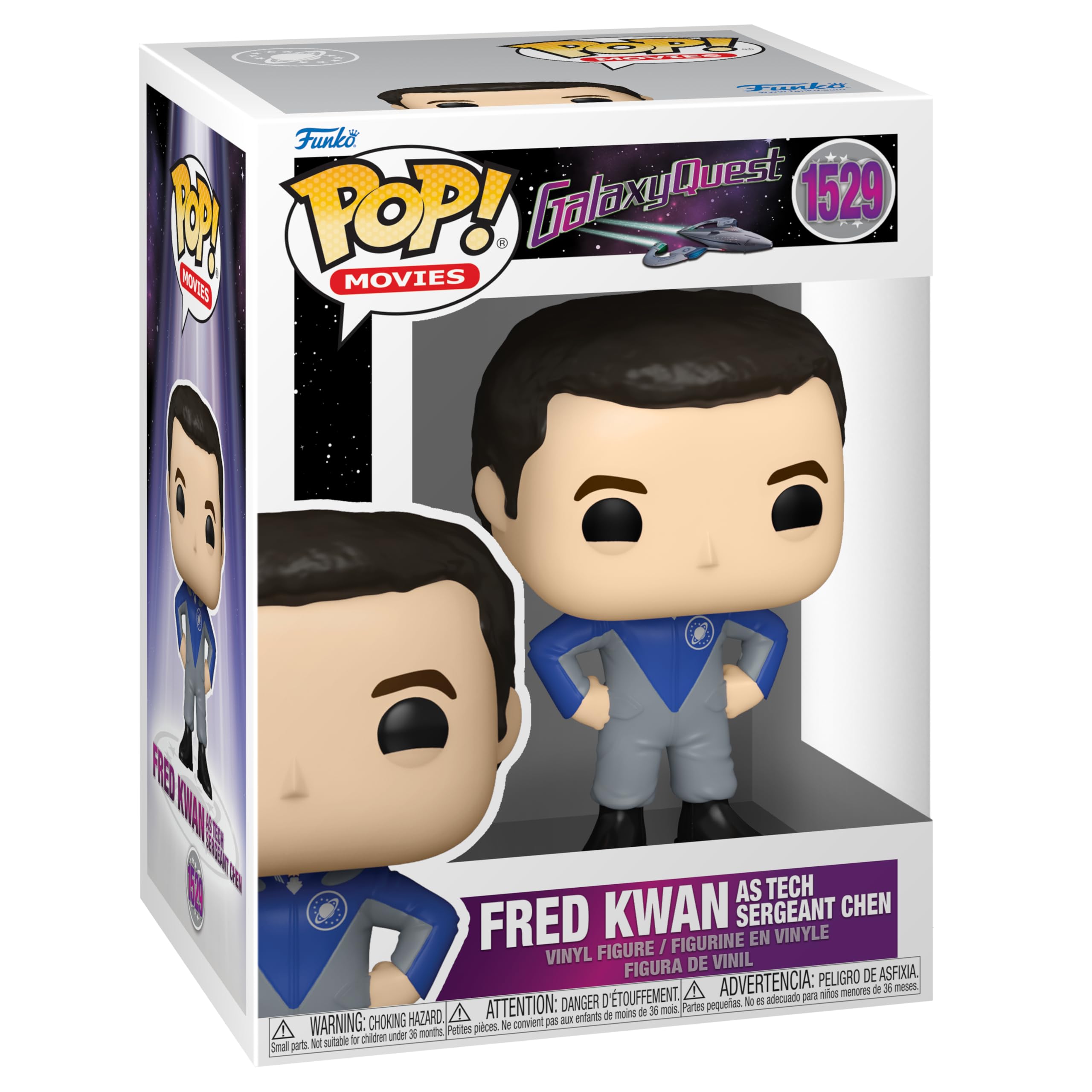 Funko Pop! Movies: Galaxy Quest – Fred Kwan - Figura de Vinilo Coleccionable - Idea de Regalo - Mercancia Oficial - Juguetes para Niños y Adultos - Movies Fans - Muñeco para Coleccionistas