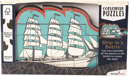 Constantin- Ship In A Bottle Rompecabezas, Multicolor (Recent Toys C5099