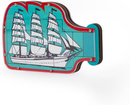 Constantin- Ship In A Bottle Rompecabezas, Multicolor (Recent Toys C5099