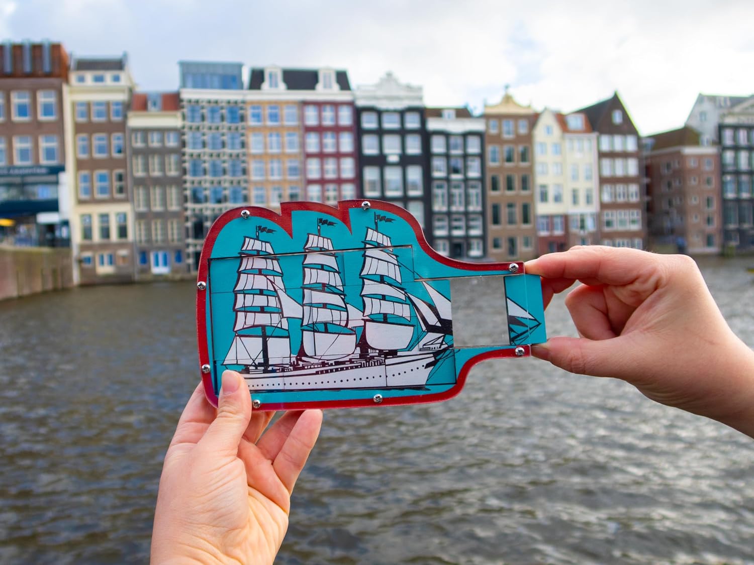 Constantin- Ship In A Bottle Rompecabezas, Multicolor (Recent Toys C5099