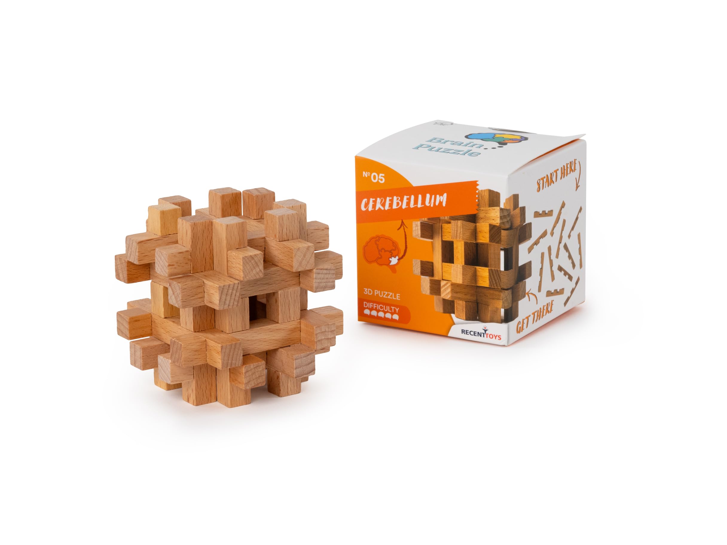 Recent Toys RT5143 Brain Puzzle