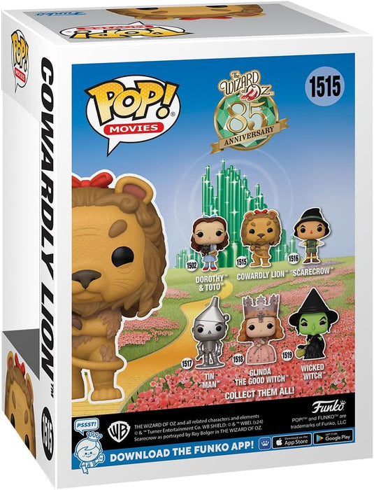 Funko Pop! Movies: The Wizard of Oz - 85th Anniversary, Cowardly Lion with Chase (Styles May Vary