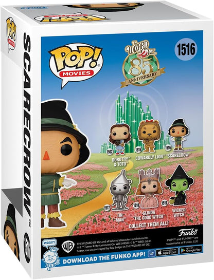 Funko POP! Movies: the Wizard Of Oz - the Scarecrow - Collectable Vinyl Figure - Gift Idea - Official Merchandise - Toys for Kids & Adults - Movies Fans - Model Figure for Collectors and Display