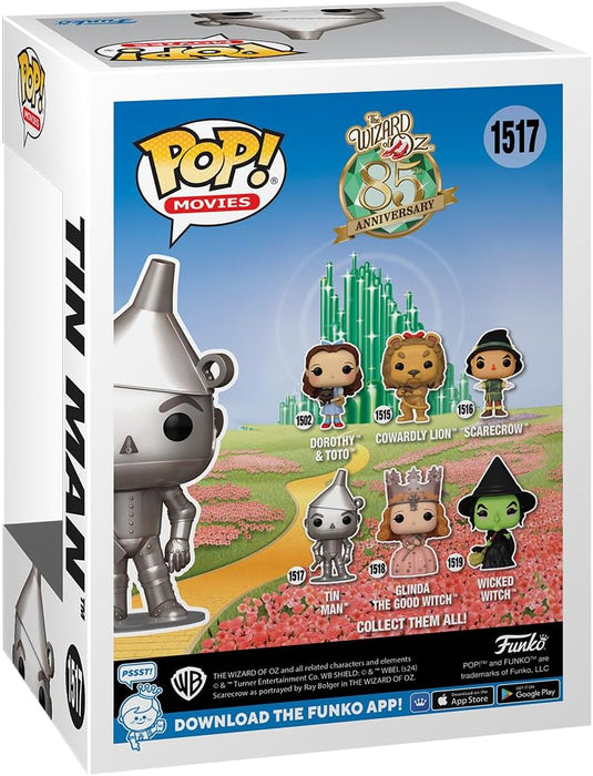 Funko POP! Movies: the Wizard Of Oz - the Tin Man - Collectable Vinyl Figure - Gift Idea - Official Merchandise - Toys for Kids & Adults - Movies Fans - Model Figure for Collectors and Display