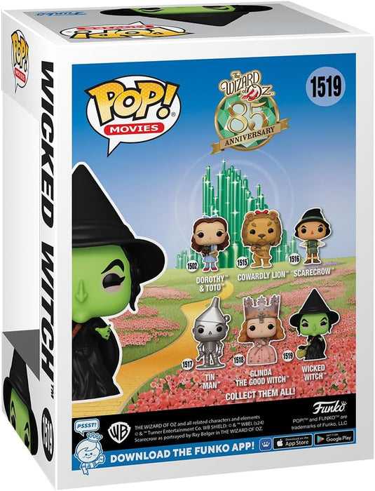 Funko POP! Movies: the Wizard Of Oz - the Wicked Witch - Collectable Vinyl Figure - Gift Idea - Official Merchandise - Toys for Kids & Adults - Movies Fans - Model Figure for Collectors and Display