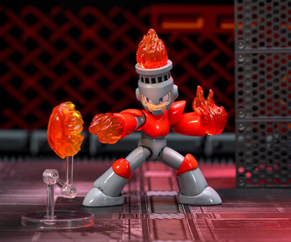 Jada Toys Mega Man Fire Man 4.5 Inch Collectible Figure