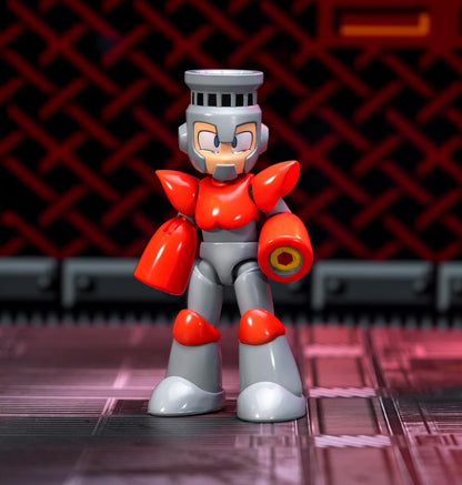 Jada Toys Mega Man Fire Man 4.5 Inch Collectible Figure