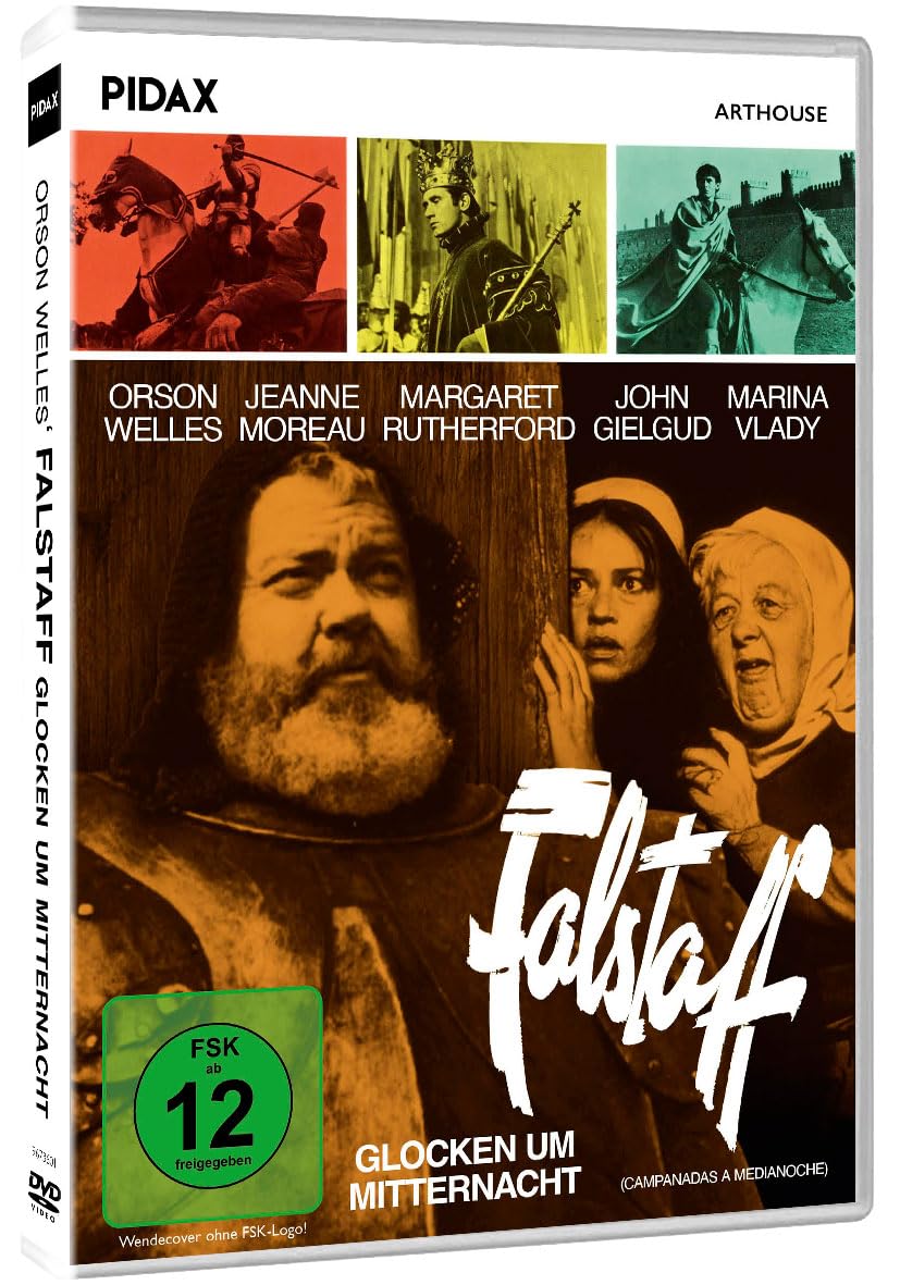 Falstaff - Glocken um Mitternacht / Preisgekrönte Literatur-Verfilmung von und mit Orson Welles und mit Margaret Rutherford (bek. als MISS MARPLE) (Pidax Arthouse