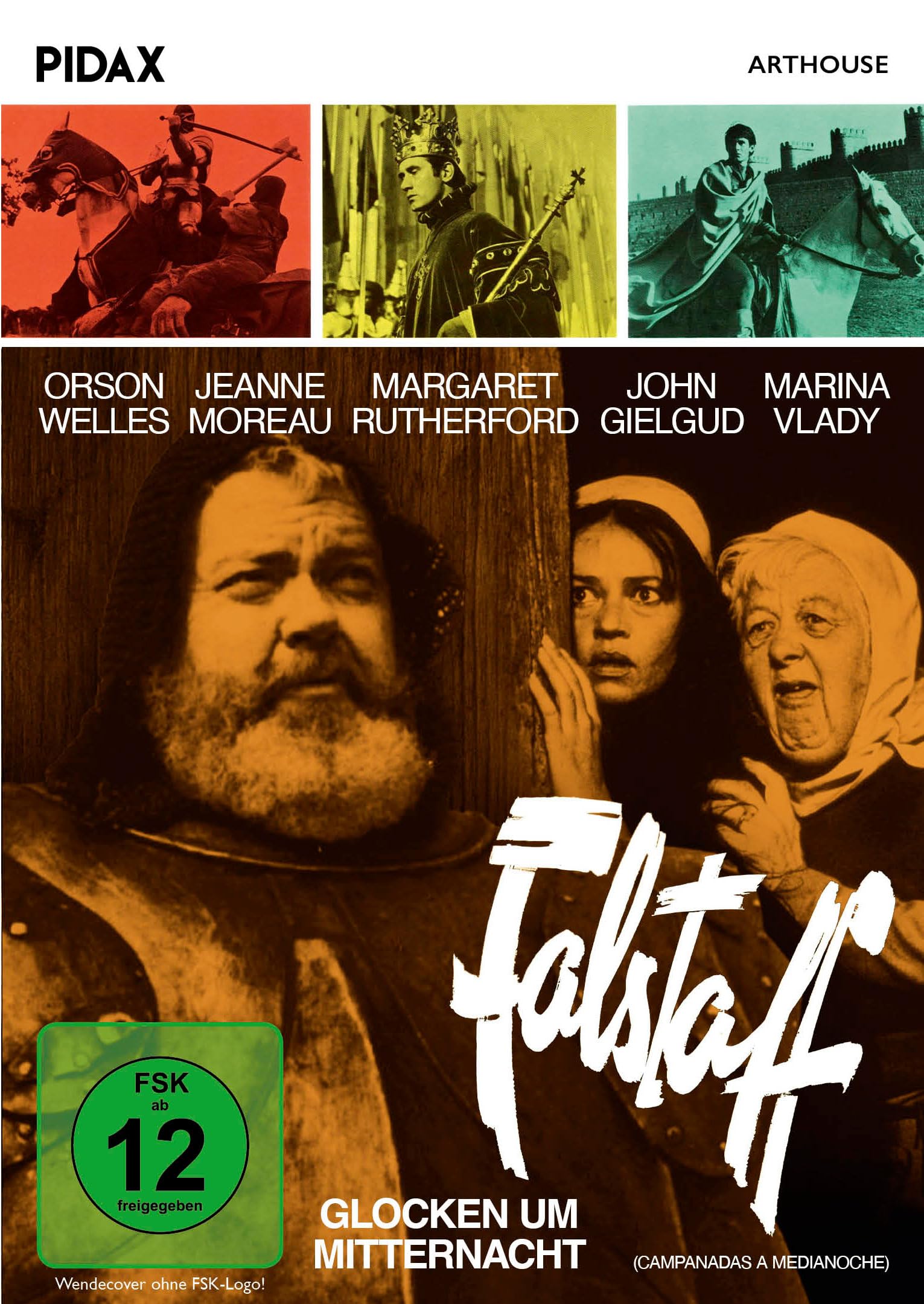 Falstaff - Glocken um Mitternacht / Preisgekrönte Literatur-Verfilmung von und mit Orson Welles und mit Margaret Rutherford (bek. als MISS MARPLE) (Pidax Arthouse