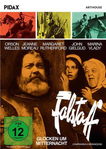 Falstaff - Glocken um Mitternacht / Preisgekrönte Literatur-Verfilmung von und mit Orson Welles und mit Margaret Rutherford (bek. als MISS MARPLE) (Pidax Arthouse