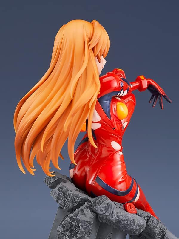 Good Smile Company Rebuild of Evangelion Statue, PVC, 1/7, Asuka Langley, 23 cm