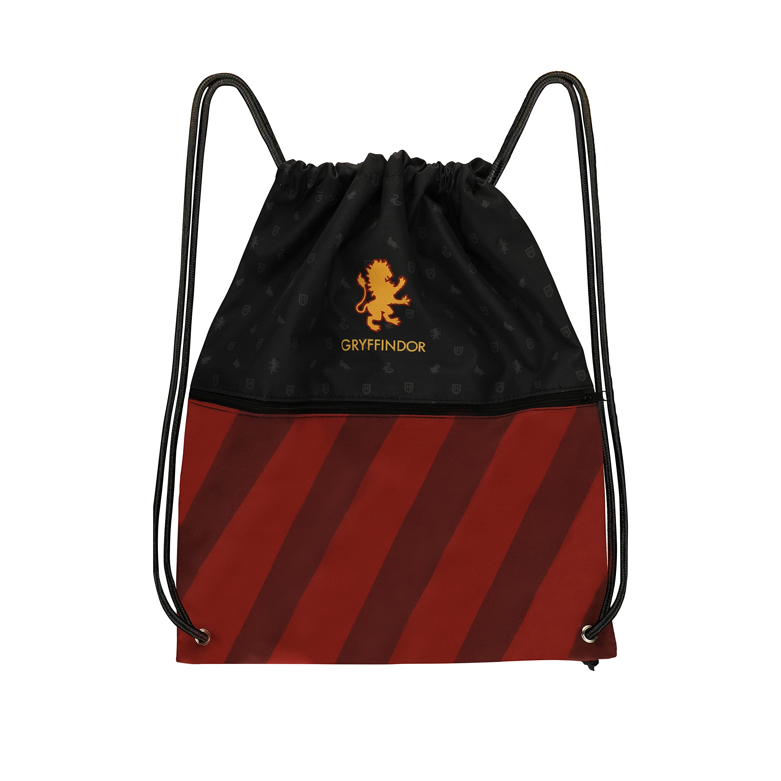 Mochila saco Griffindor de algodón y poliester
