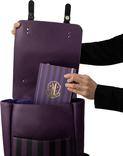 Wednesday sac à dos Nevermore Academy Purple
