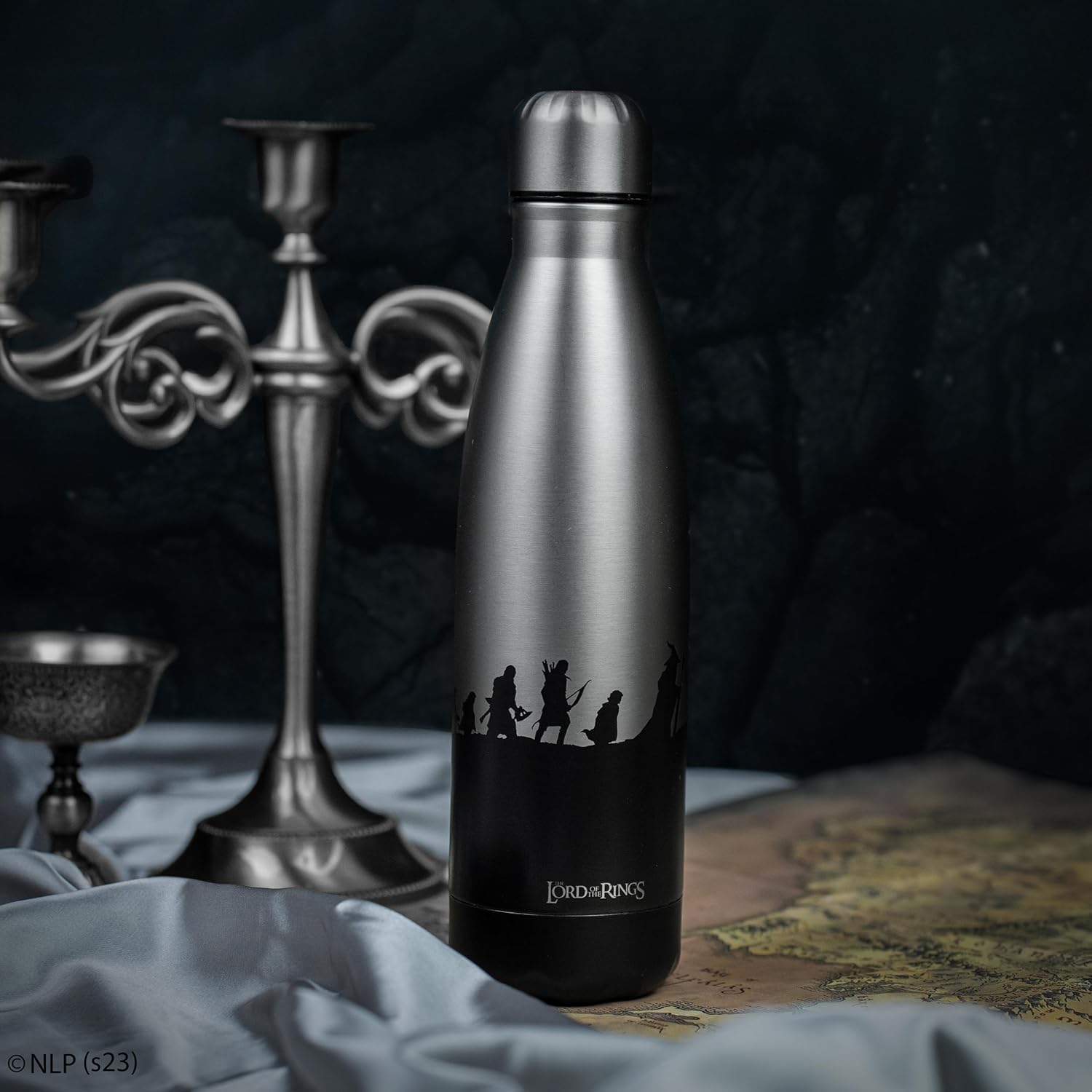 Le Seigneur des Anneaux Bouteille isotherme Fellowship of the Ring Silver