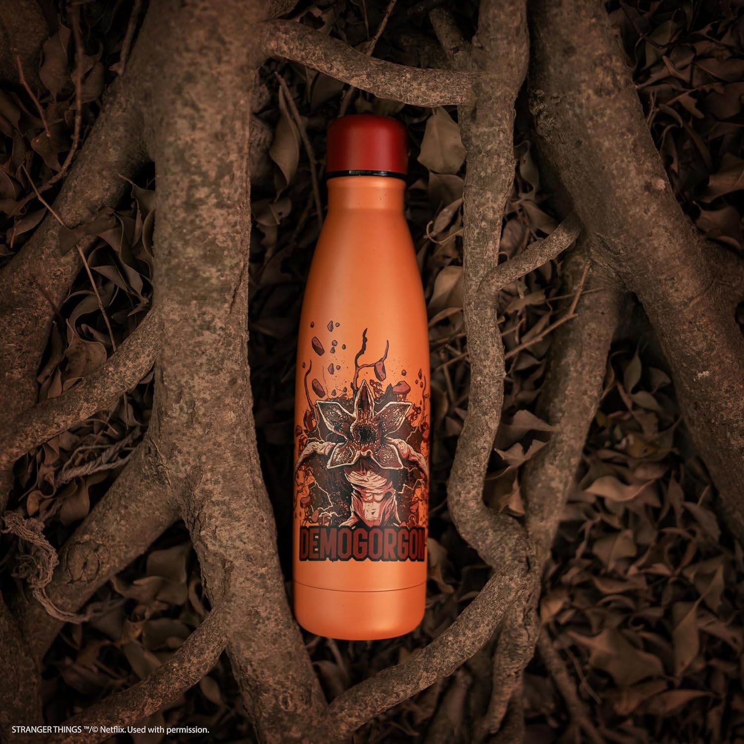 Cinereplicas Stranger Things - Demogorgon Insulated Water Bottle - 500ml - Official License