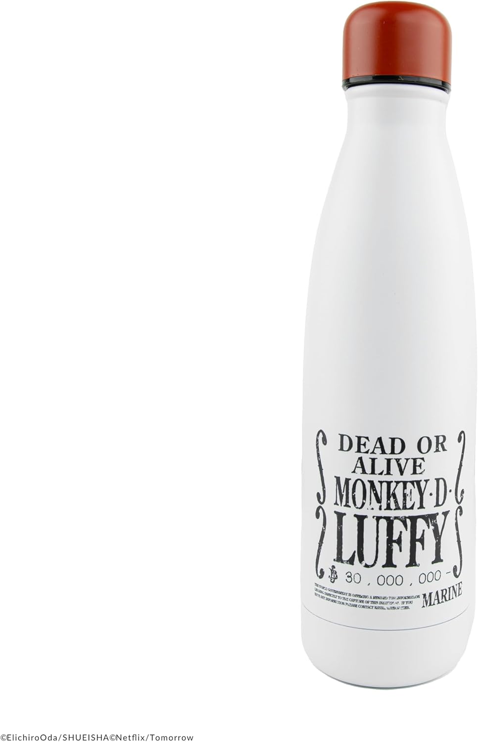 One Piece Bouteille isotherme Wanted Luffy
