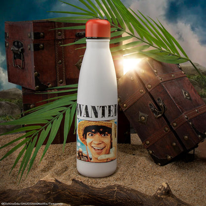 One Piece Bouteille isotherme Wanted Luffy