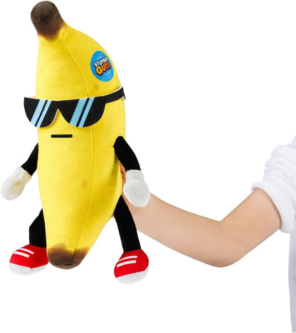 Stumble Guys 12 inch Huggable Plush - Banana Guy