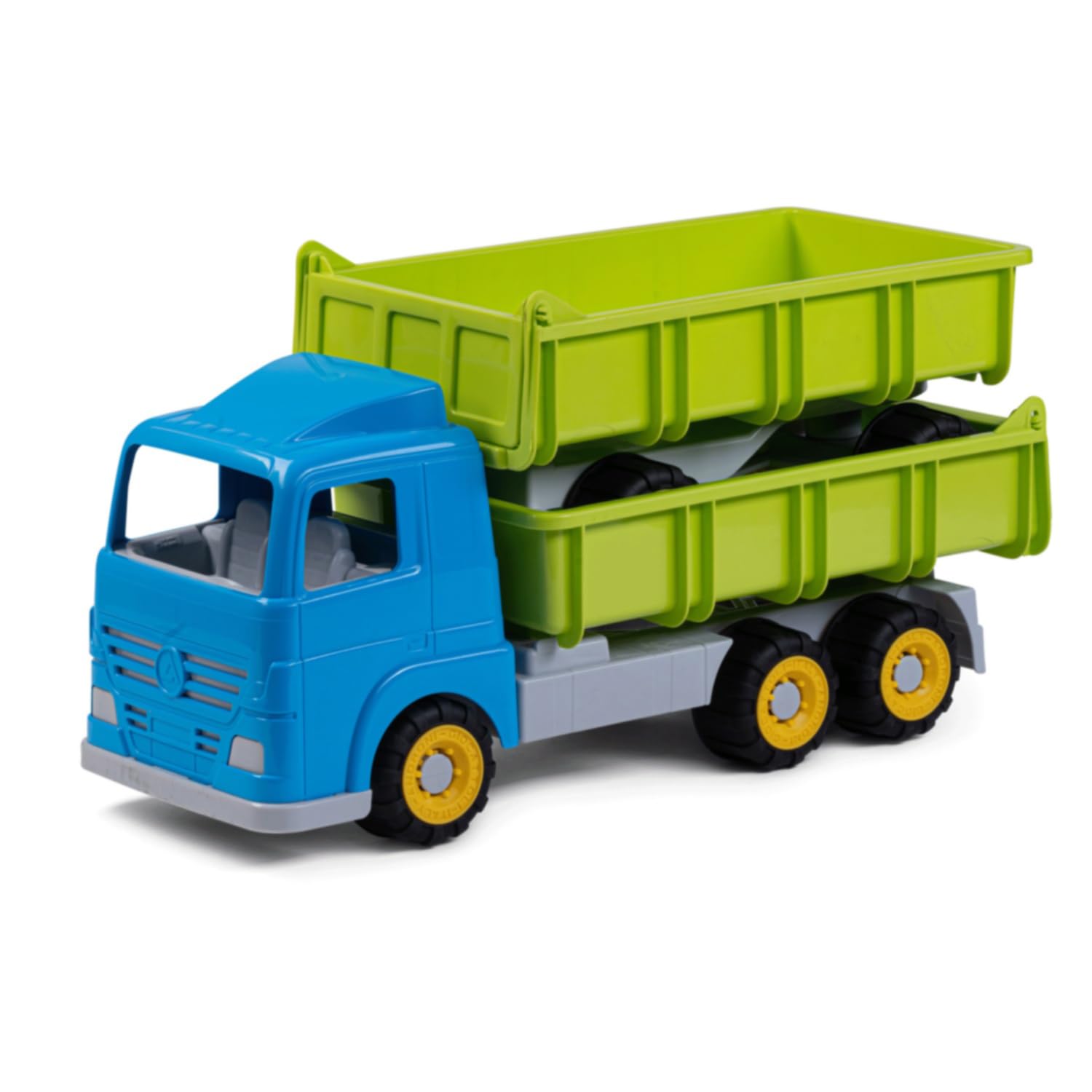 Kiepvrachtwagen Dubbele Lading met Zachte Wielen