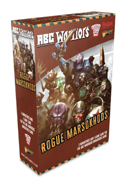 Warlord Games Rogue Marsokhods Miniatures for ABC Warriors Highly Detailed 2000AD Miniatures for Table-top Wargaming