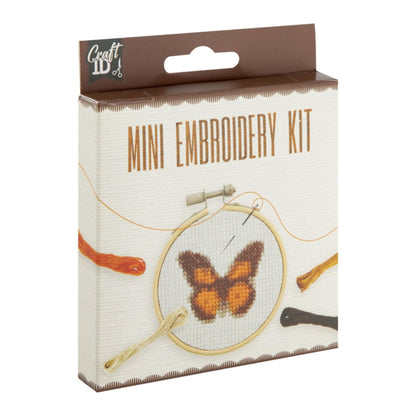 Craft ID Mini embroidery kit Butterfly (CR1710