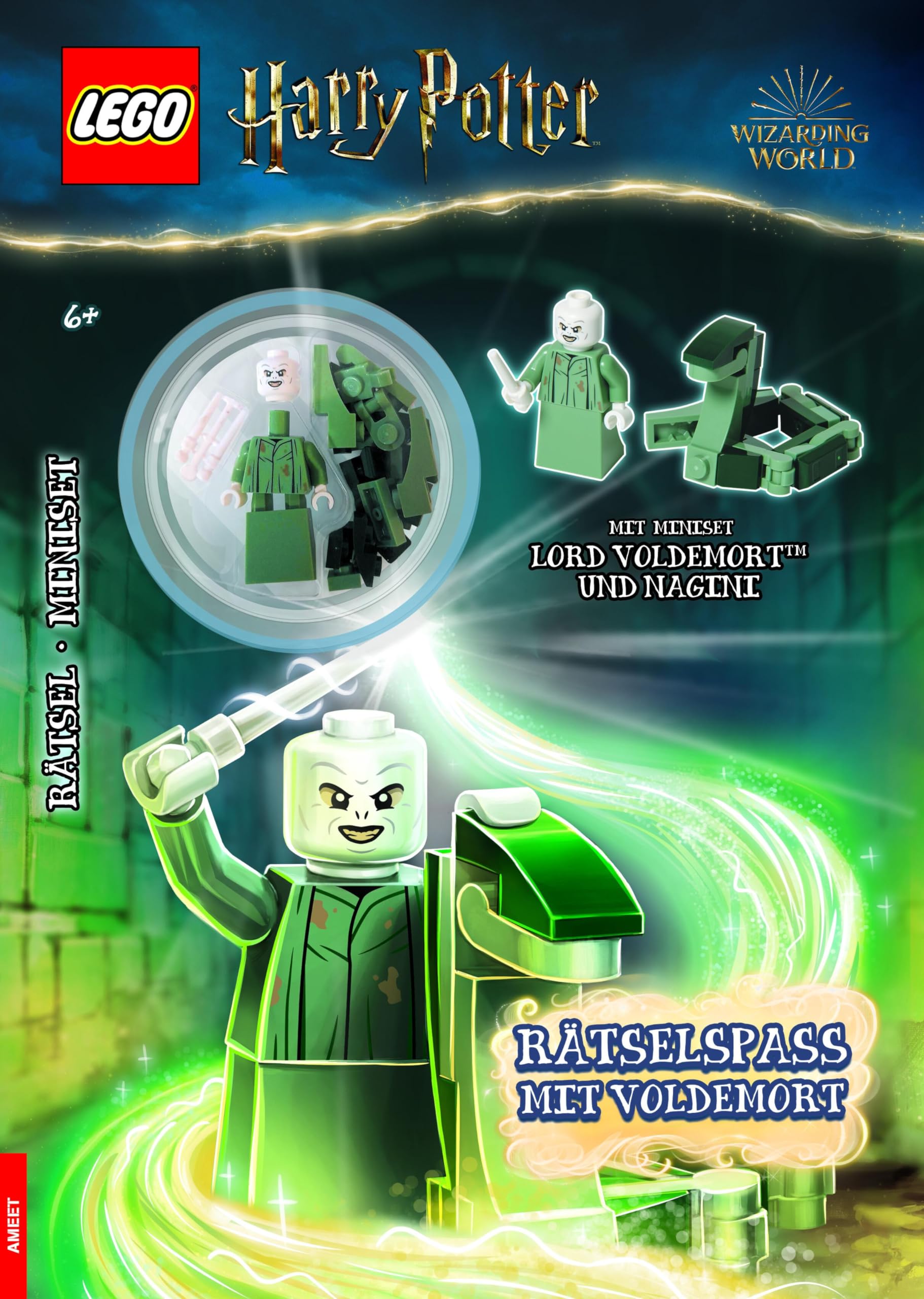 LEGO® Harry Potter™ – Rätselspaß mit Voldemort: mit Minifigur "Lord Voldemort und Nagini"