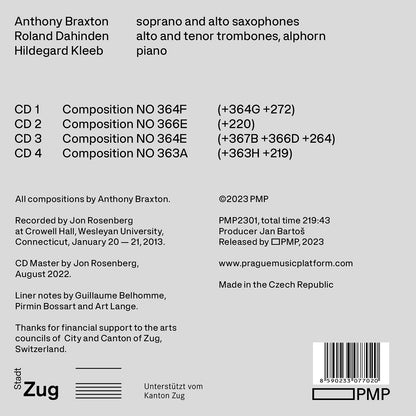 Braxton: Four Compositions Wesleyan 2013