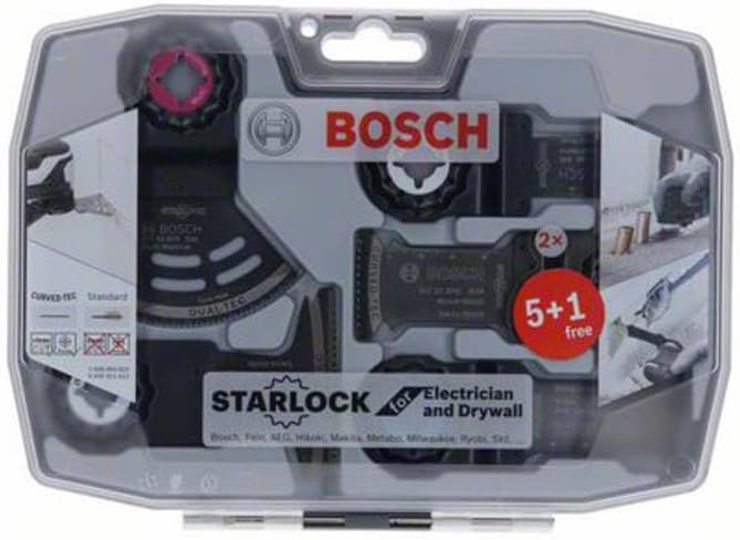 Bosch - Starlock For Electrician & Drywall 5+1 Voor Multitools