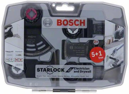 Bosch - Starlock For Electrician & Drywall 5+1 Voor Multitools