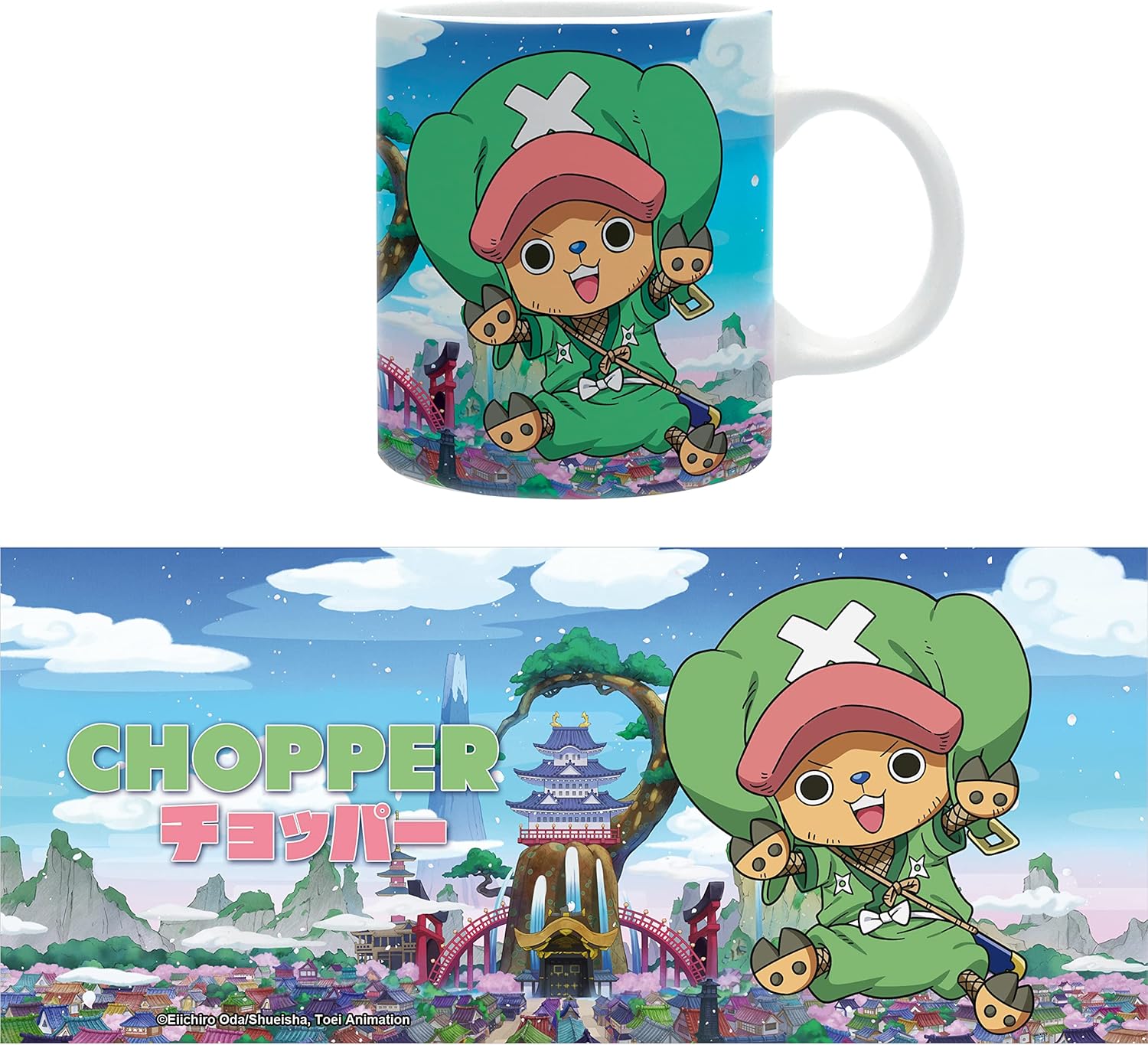 One Piece Wano Chopper 320 ml Tasse