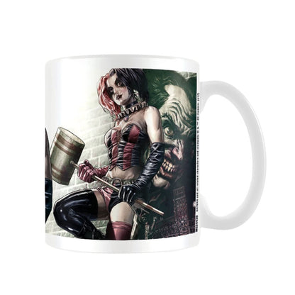 DC Comics MG24430 Batman Harley Quinn Pose Ceramic Mug, Multi-Colour, 7.9 x 11.00 x 9.3 cm