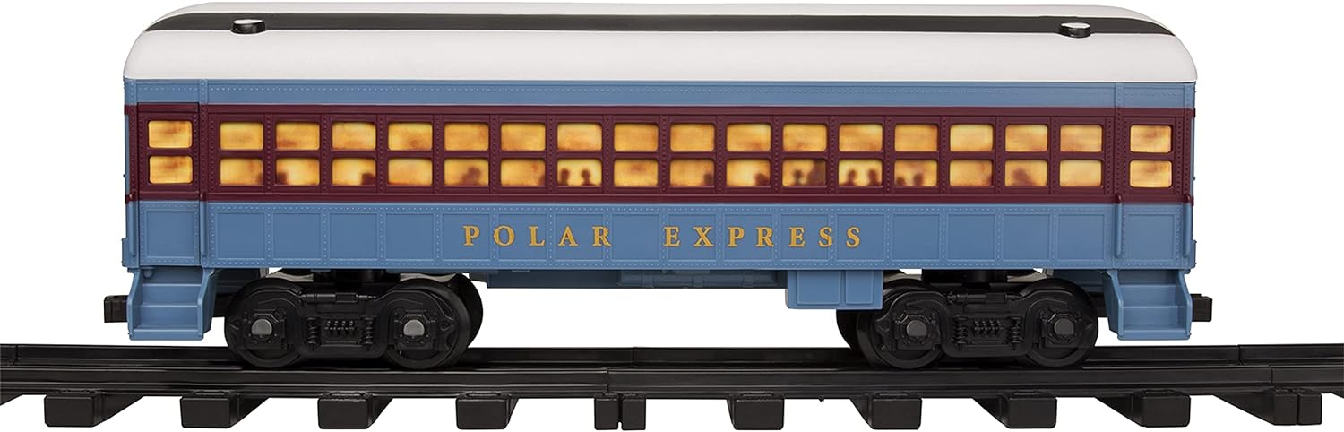 Lionel Polar Express Battery Operated Mini Model Train Set Standard, Multicolor, 711925