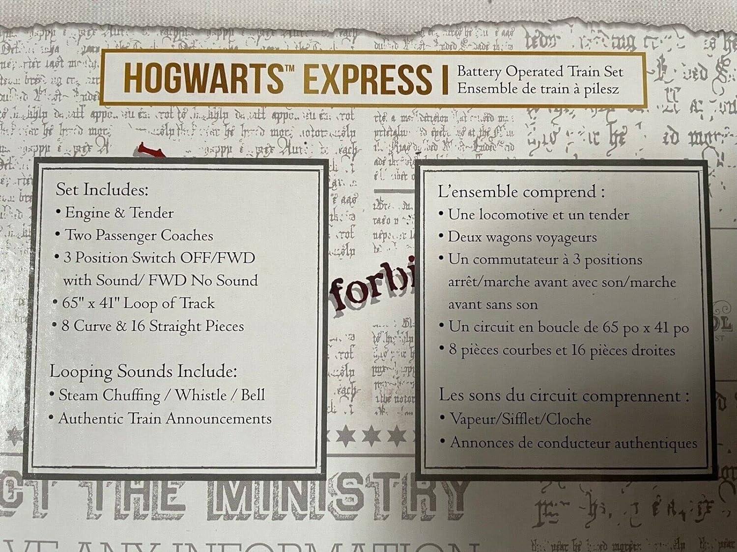Lionel Harry Potter Hogwarts Express Mini Model Train Set Standard Red,711981