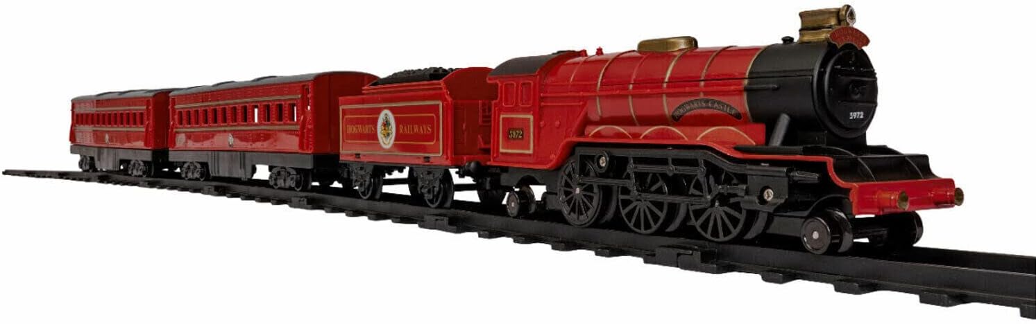 Lionel Harry Potter Hogwarts Express Mini Model Train Set Standard Red,711981