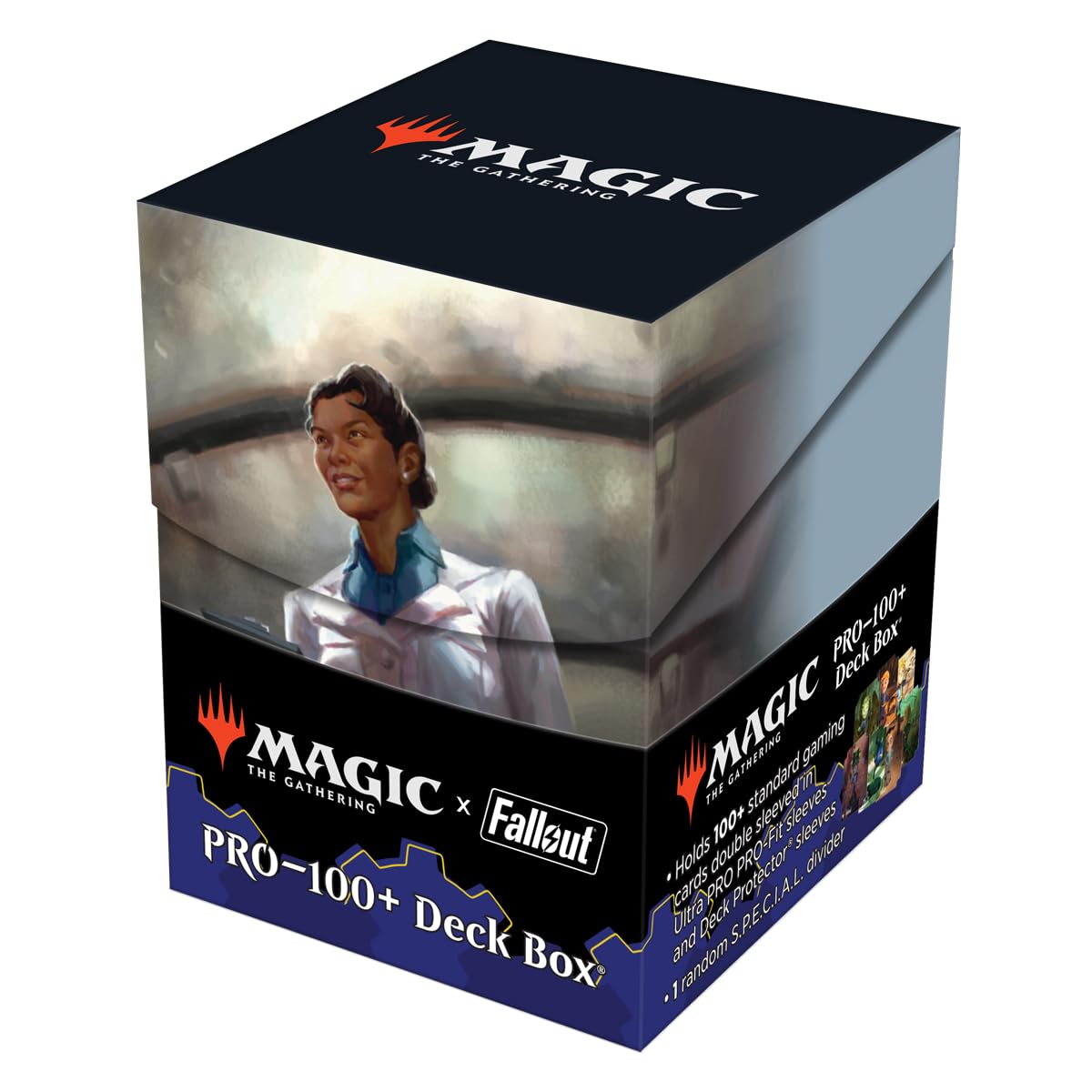 Mtg: Universes Beyond Fallout 100+ Deck Box B