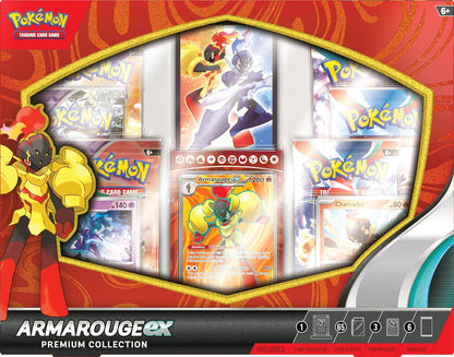 Pokémon TCG: Armarouge ex Premium Collection (6 Boosters & 3 Foil Promo Cards