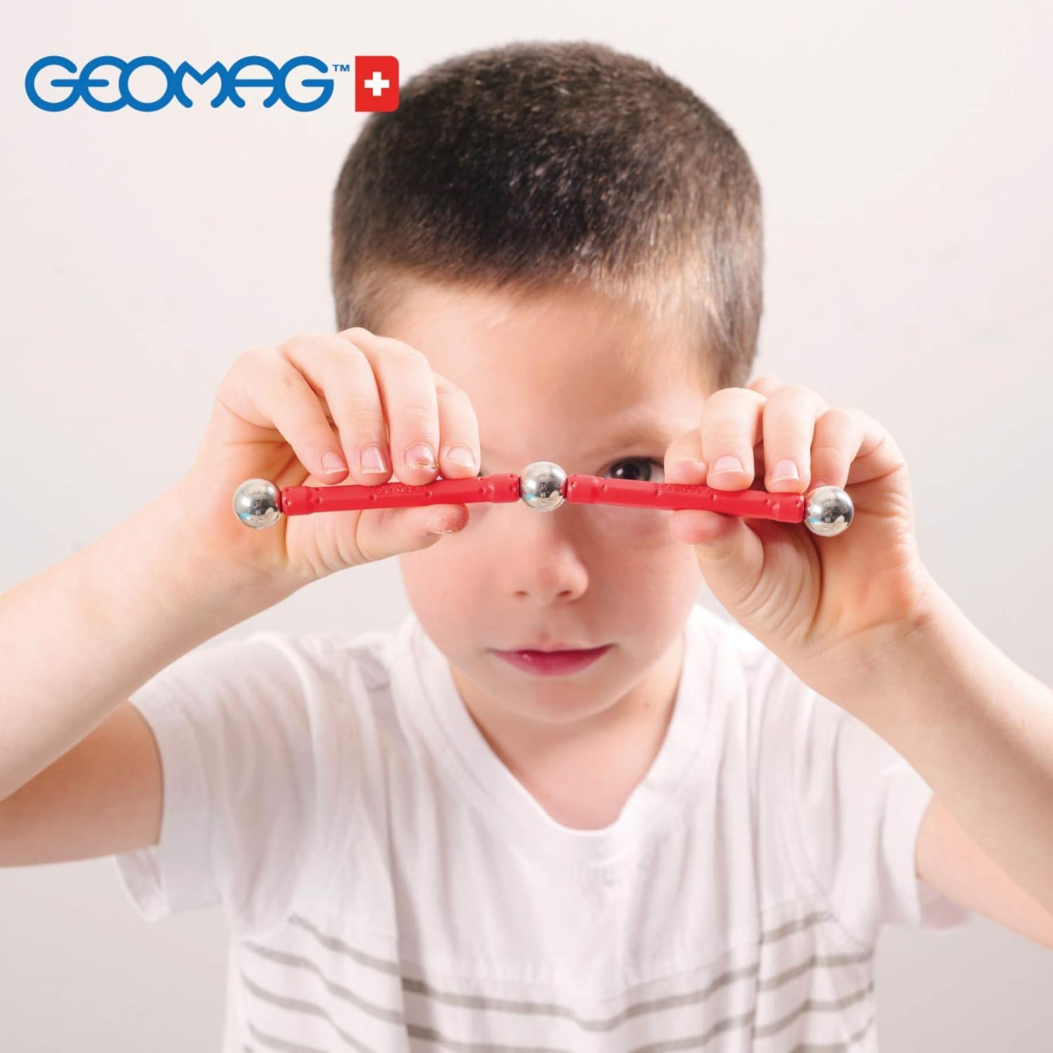 Geomag Classic - 93 Pieces - Magnetic Construction for Children - Green Collection - 100 Percent Recycled Plastic Educational Toys