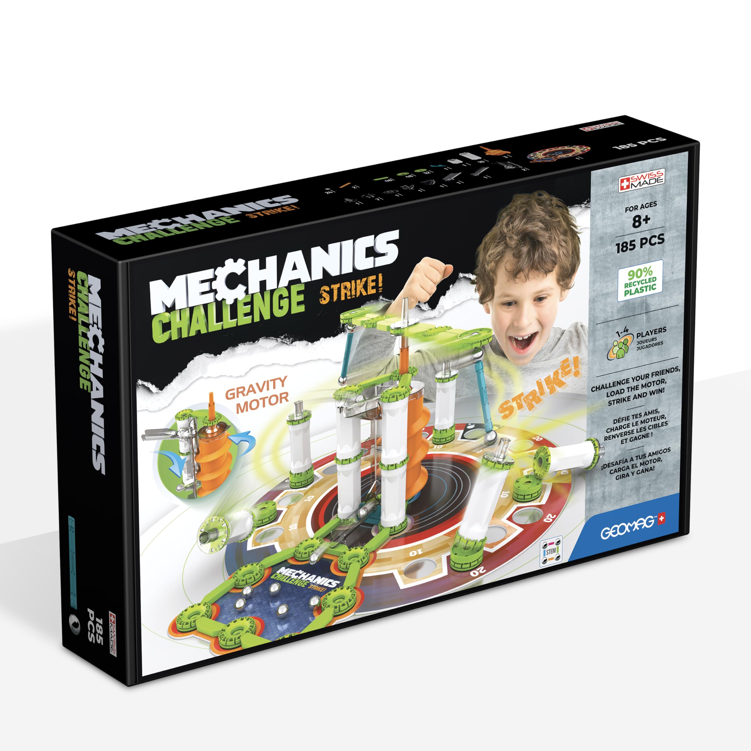 GEOMAG - Mechanics Recycled Challenge Strike, 779, White