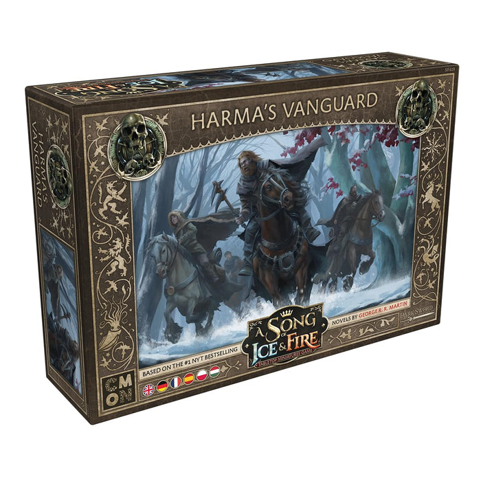 CMON | A Song of Ice & Fire: Harma's Vanguard | Miniatures Game | Ages 14+ | 2 Players | 45-60 Minutes Playing Time