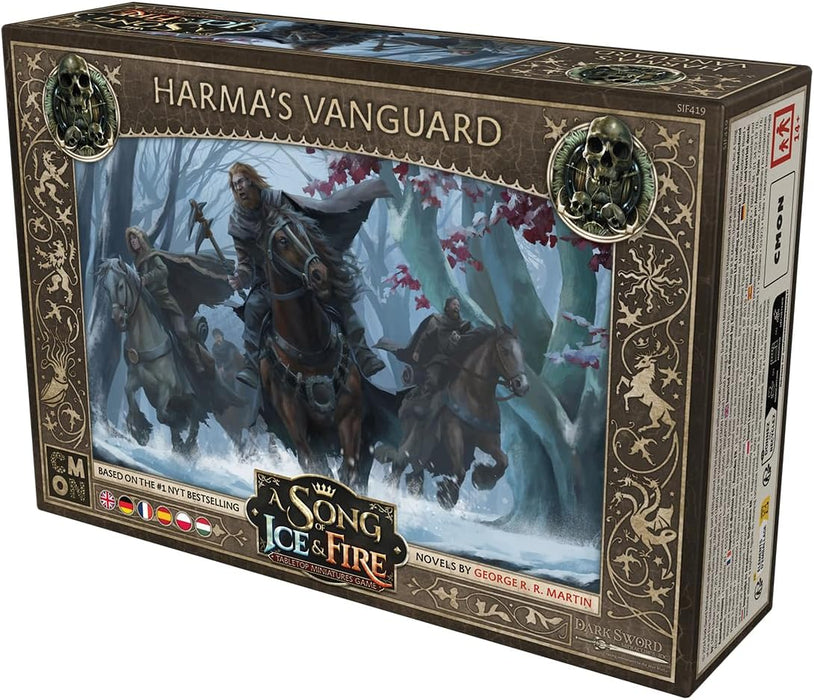 CMON | A Song of Ice & Fire: Harma's Vanguard | Miniatures Game | Ages 14+ | 2 Players | 45-60 Minutes Playing Time