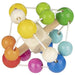 Goki - Ring Rattles and Plush Rings, Multicoloured (765430)