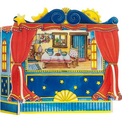 Goki 51786 Finger-Puppet Theatre, Mixed,Large