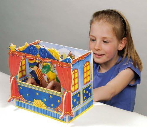 Goki 51786 Finger-Puppet Theatre, Mixed,Large