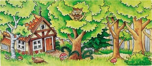 GoKi- Teatro de Madera para títeres de Dedos, Color Variado, Grande (51786