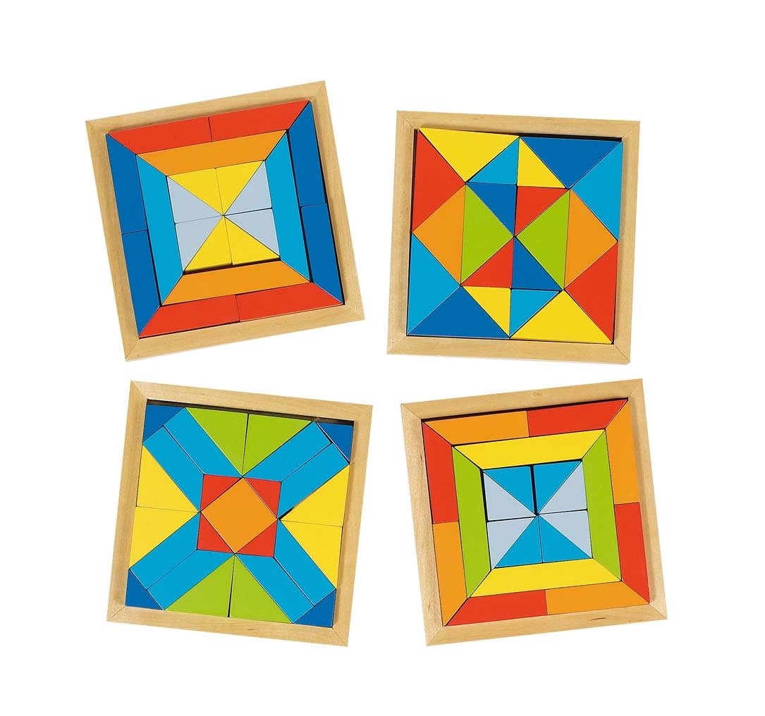 Goki 57572 World of Shapes, Puzzle I, Mixed