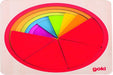 GOKI maderaPuzzles de maderaGOKICírculo, Puzzle, Multicolor (1