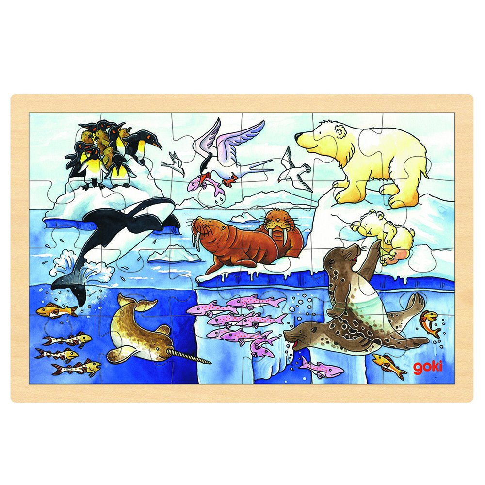 Puzzle Arctic Animals - 24 Pcs