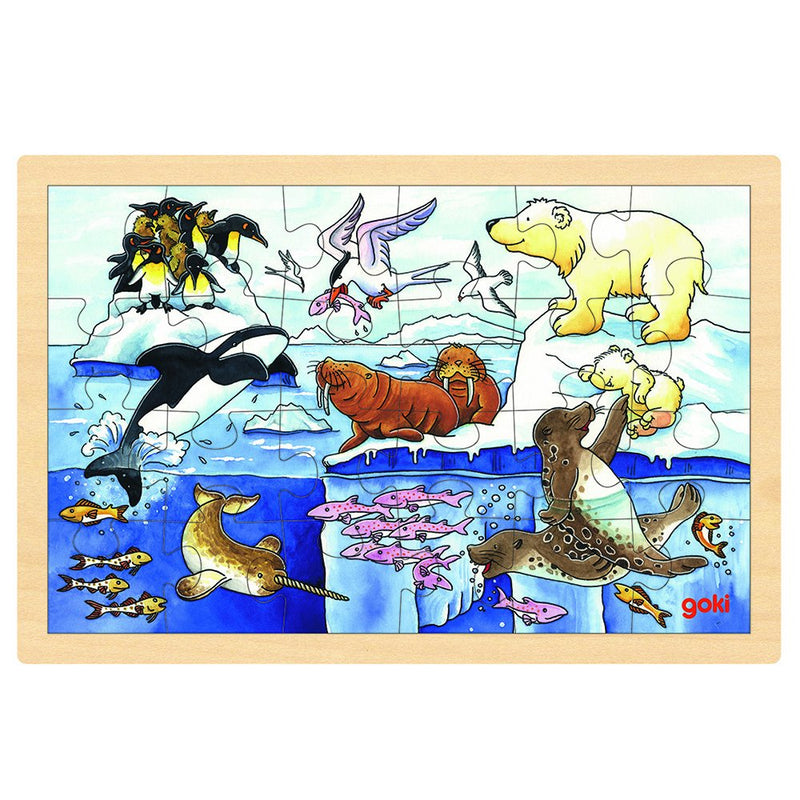 Puzzle Arctic Animals - 24 Pcs