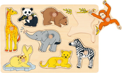 Wild Baby Animals Lift-Out Puzzle