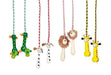 Toys pure Springseil Tiere mit Holzgriffen als Tiermotive (verschiedene Ausführungen